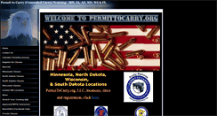 Desktop Screenshot of permittocarry.org